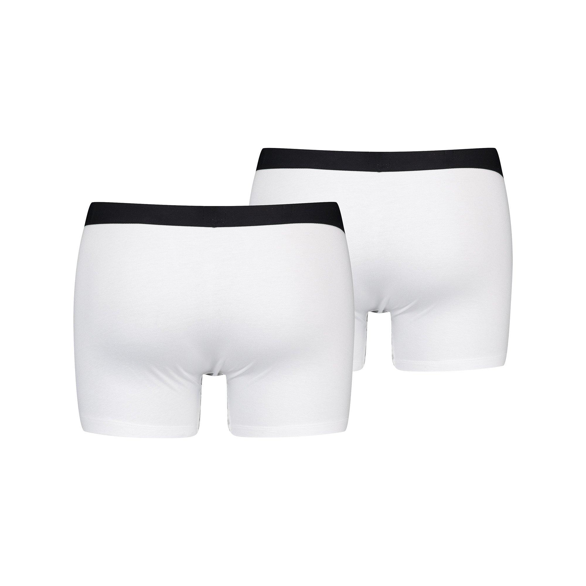 Levi's® Solid Basic Boxer Brief Cotone Biologico Confezione Doppia  