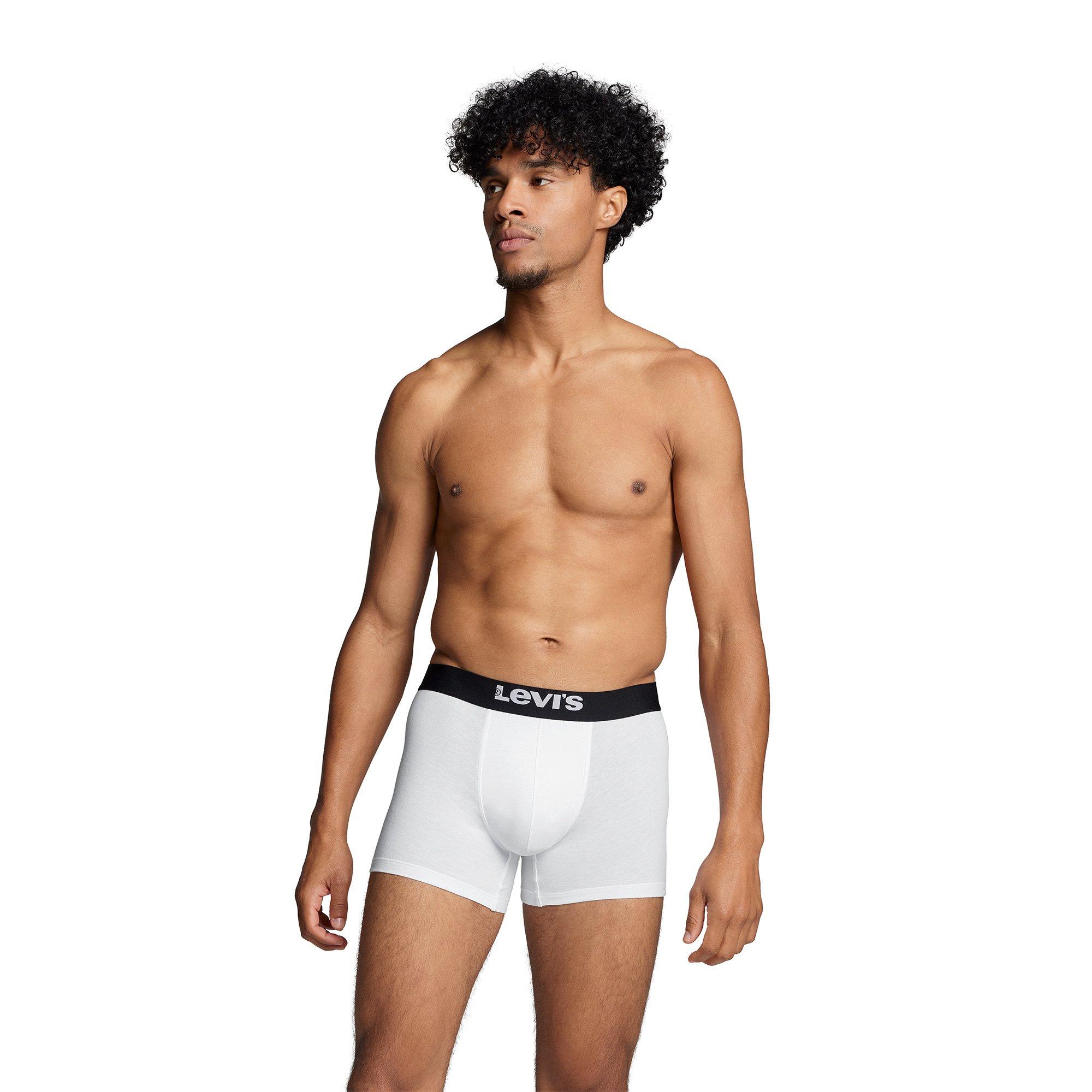 Levi's® Solid Basic Boxer Brief Cotone Biologico Confezione Doppia  