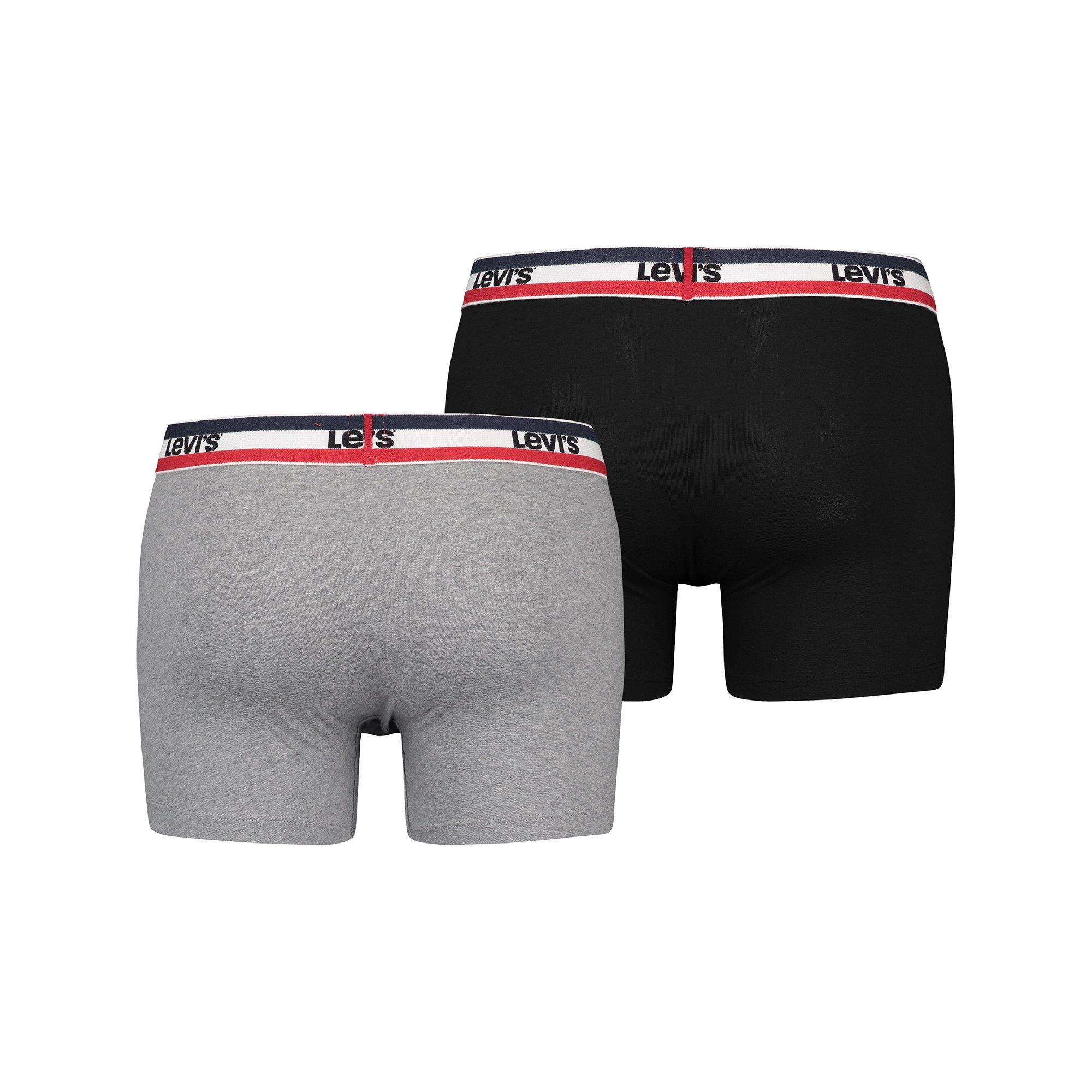Levi's® Sportswear Logo Cotone Biologico Boxer Briefs Confezione da 2  