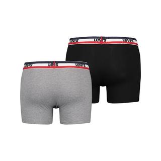 Levi's® Sportswear Logo Bio-Baumwolle Boxer Briefs 2er-Pack  