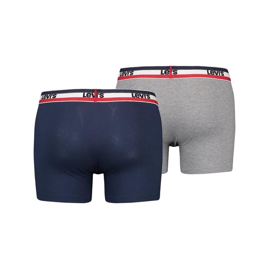 Levi's® Sportswear Logo Coton Biologique Boxer Briefs Lot de 2  