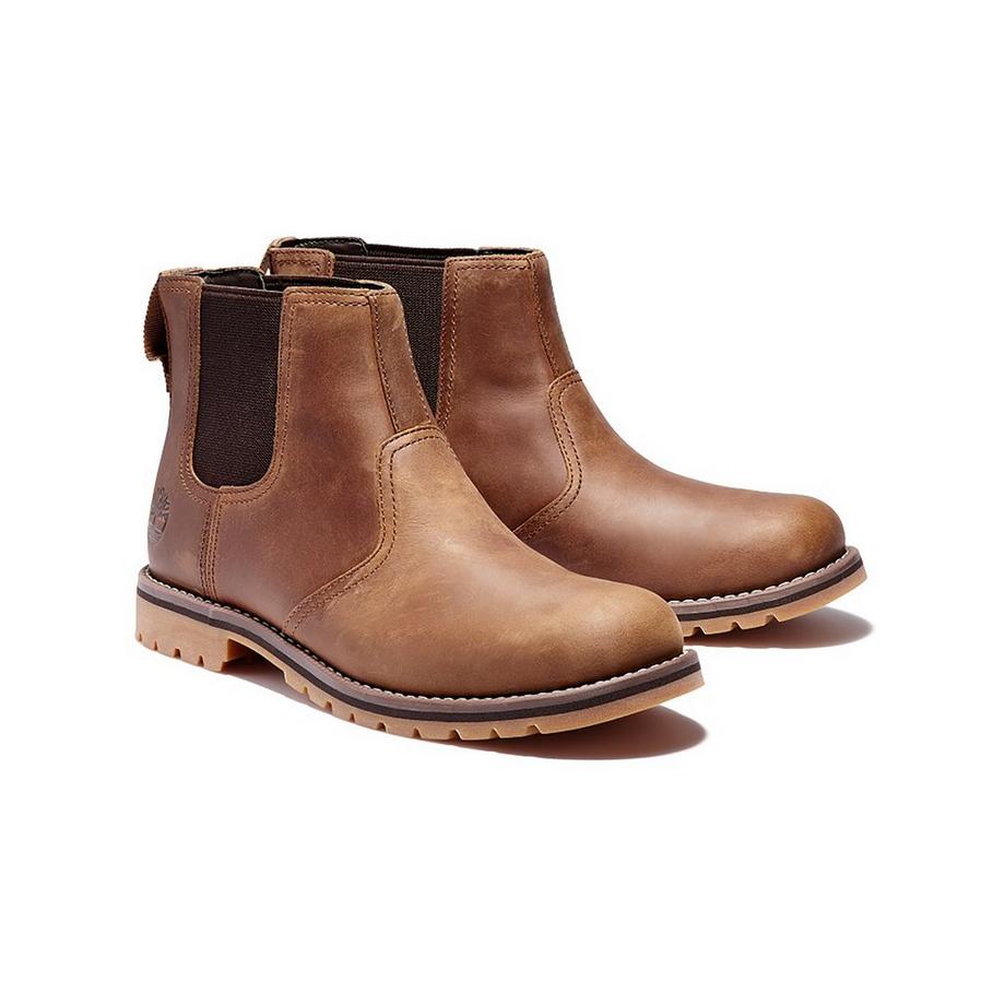 Timberland Larchmont II Chelsea SADDLE Bottes, talon haut 