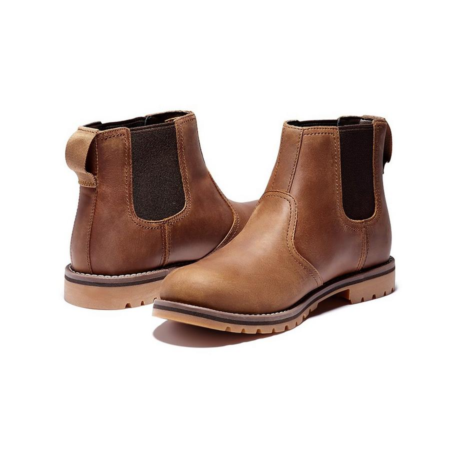 Timberland Larchmont II Chelsea SADDLE Bottes, talon haut 