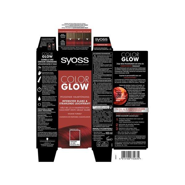 syoss Color Glow Roasted Pecan Color Glow Coloration de soins pour cheveux 