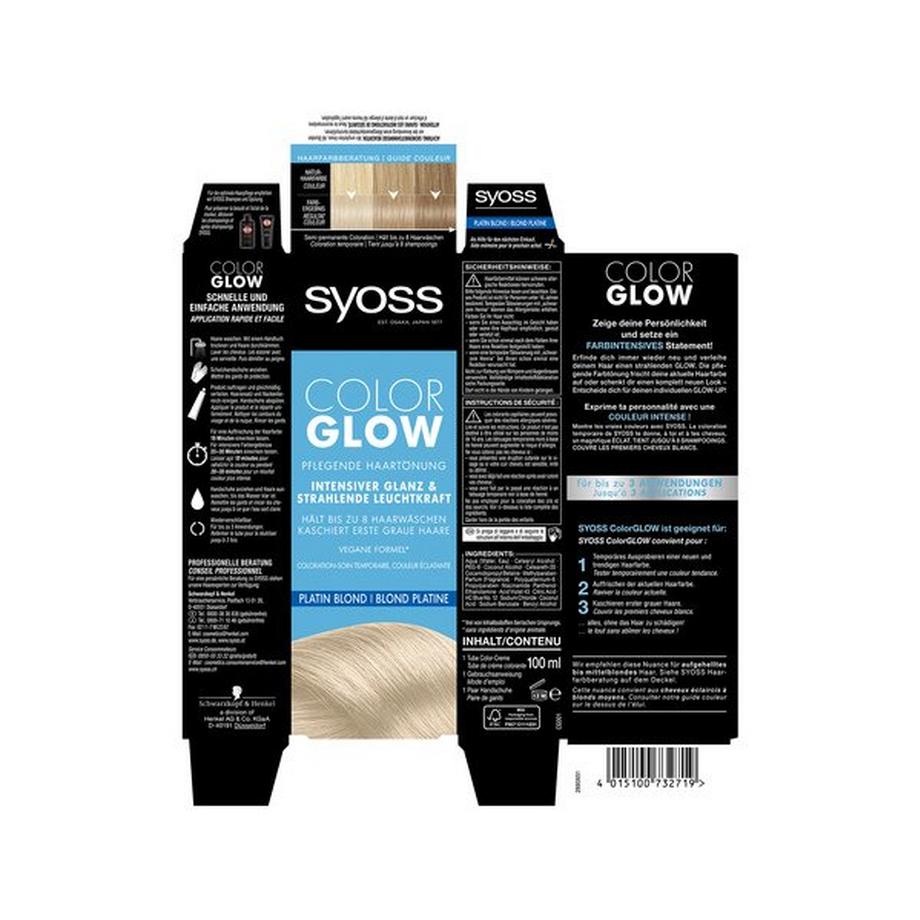 syoss Color Glow  Pflegende Haartönung  