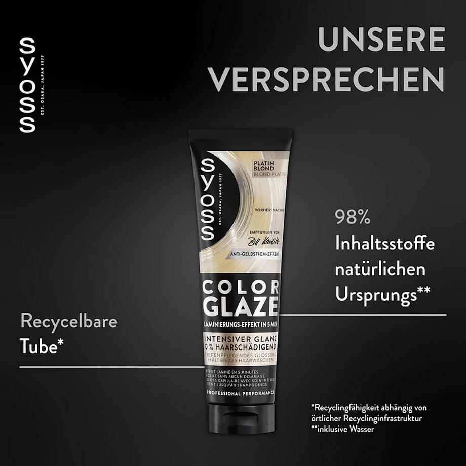 syoss Color Glaze  Tinta nutriente per capelli  