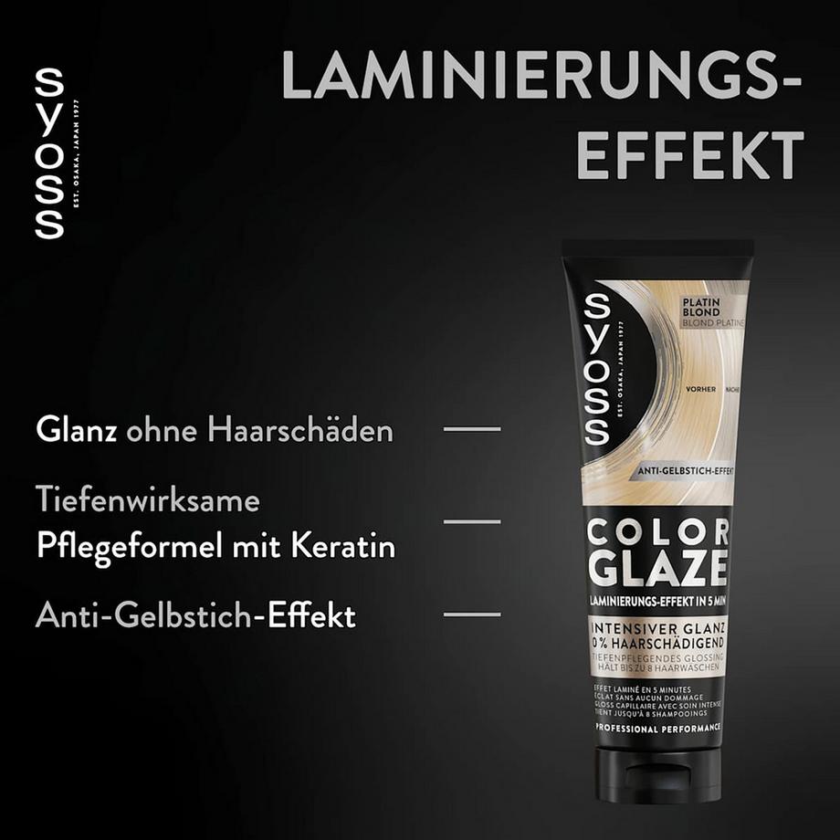 syoss Color Glaze  Tinta nutriente per capelli  