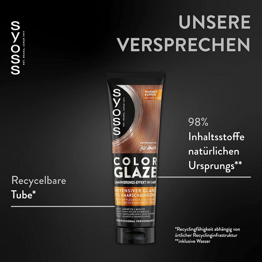syoss Color Glow  Pflegende Haartönung  
