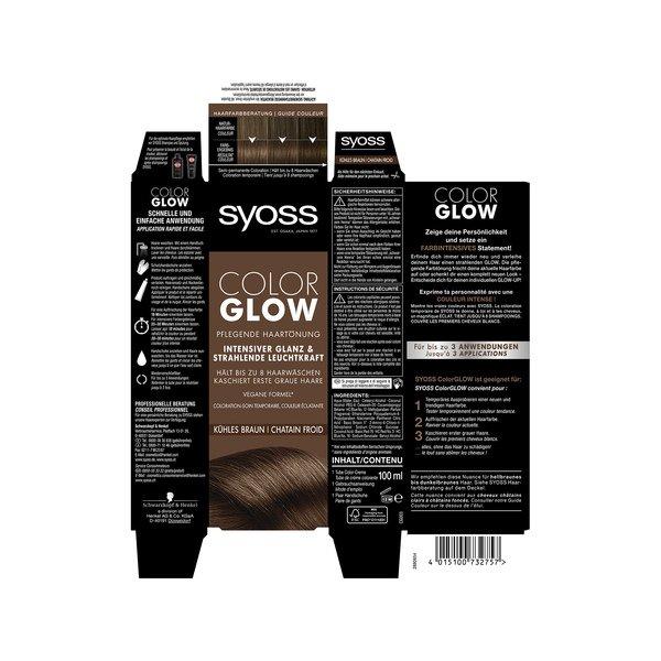 syoss Color Glow Roasted Pecan Color Glow Tinta nutriente per capelli  