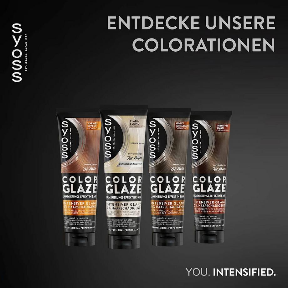 syoss Color Glow  Pflegende Haartönung  