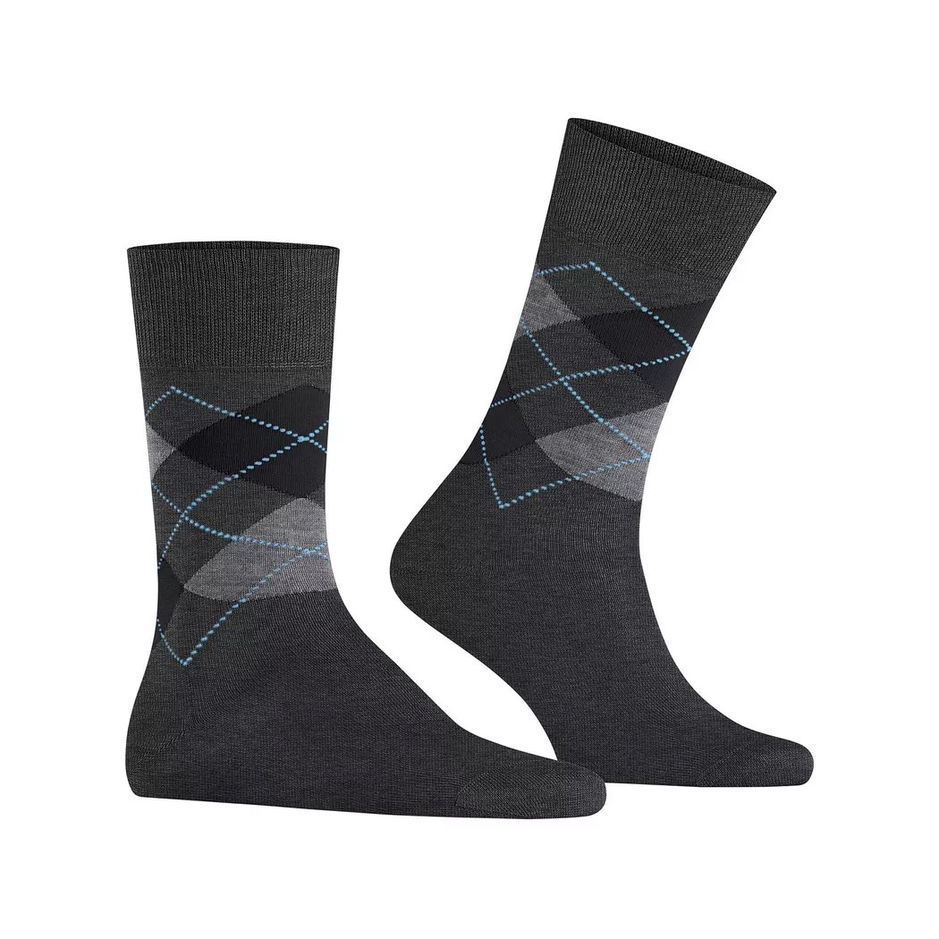 Burlington - Wadenlange Socken, für Herren, Anthrazit, Größe 40-46