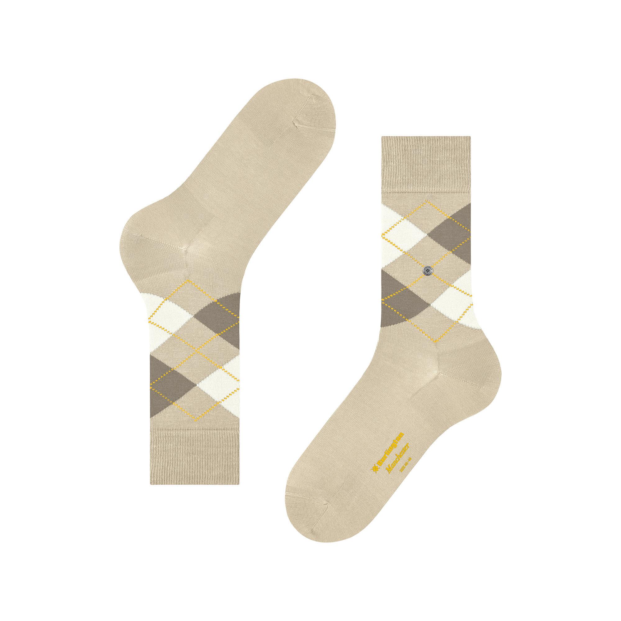 Burlington Manchester Chaussettes Hauteur Mollet Argyle  