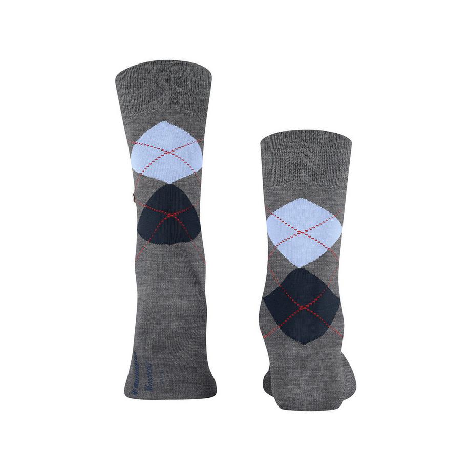 Burlington Manchester Wadenlange Argyle Socken  