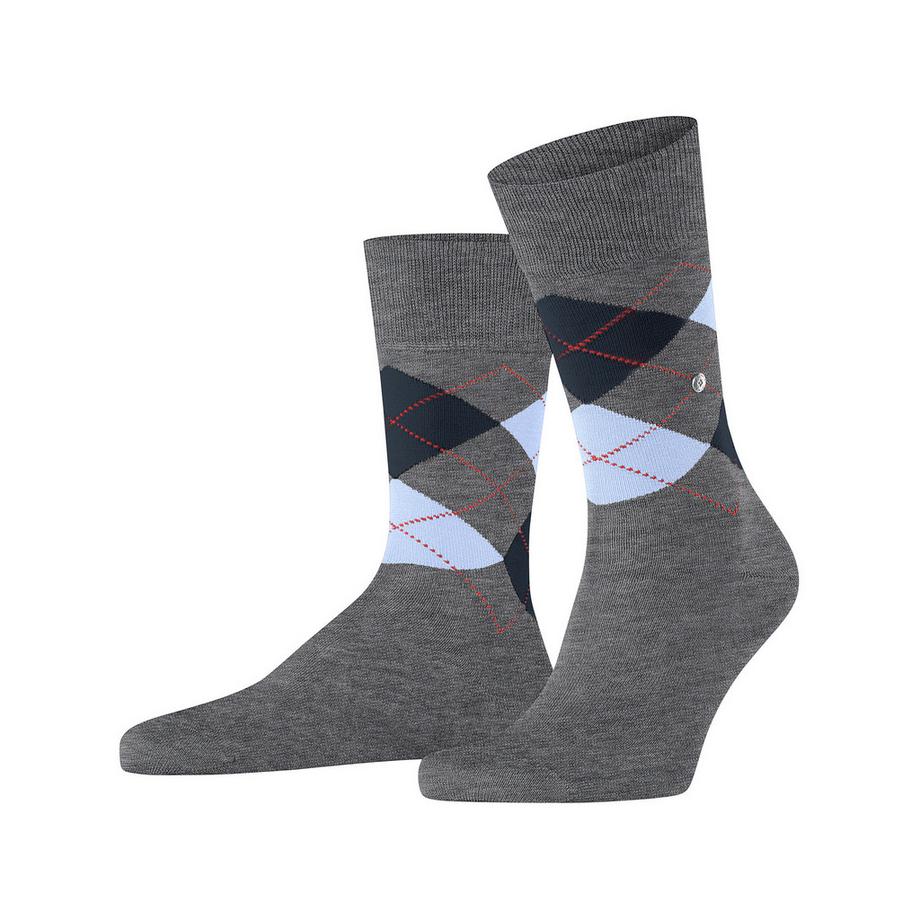 Burlington Manchester Wadenlange Argyle Socken  
