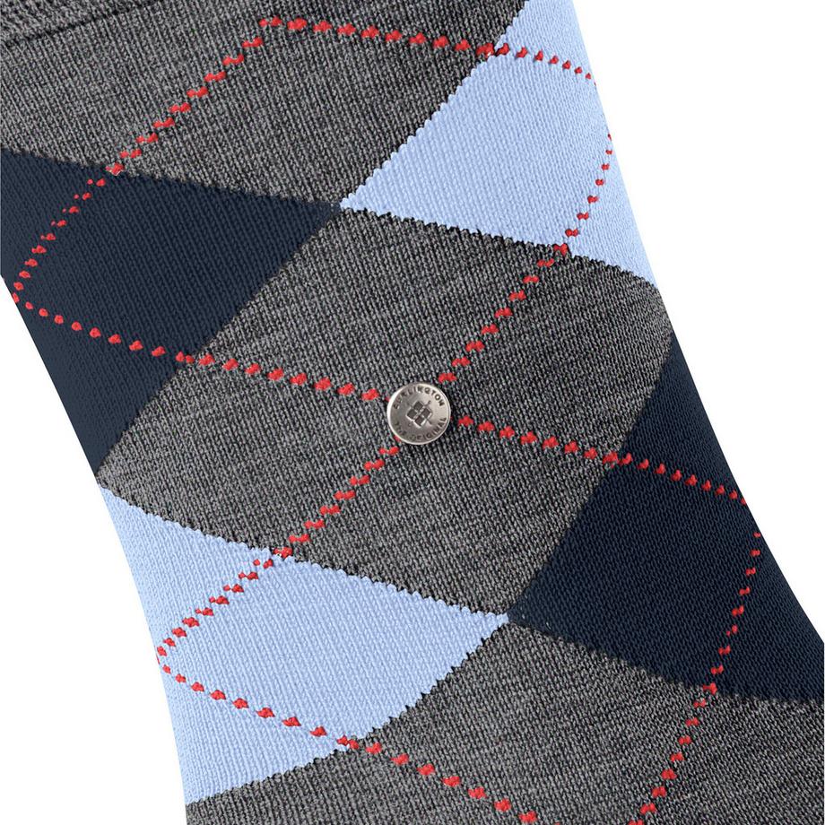 Burlington Manchester Wadenlange Argyle Socken  