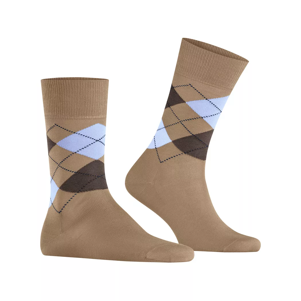 Burlington - Wadenlange Socken, für Herren, Nature, Größe 40-46