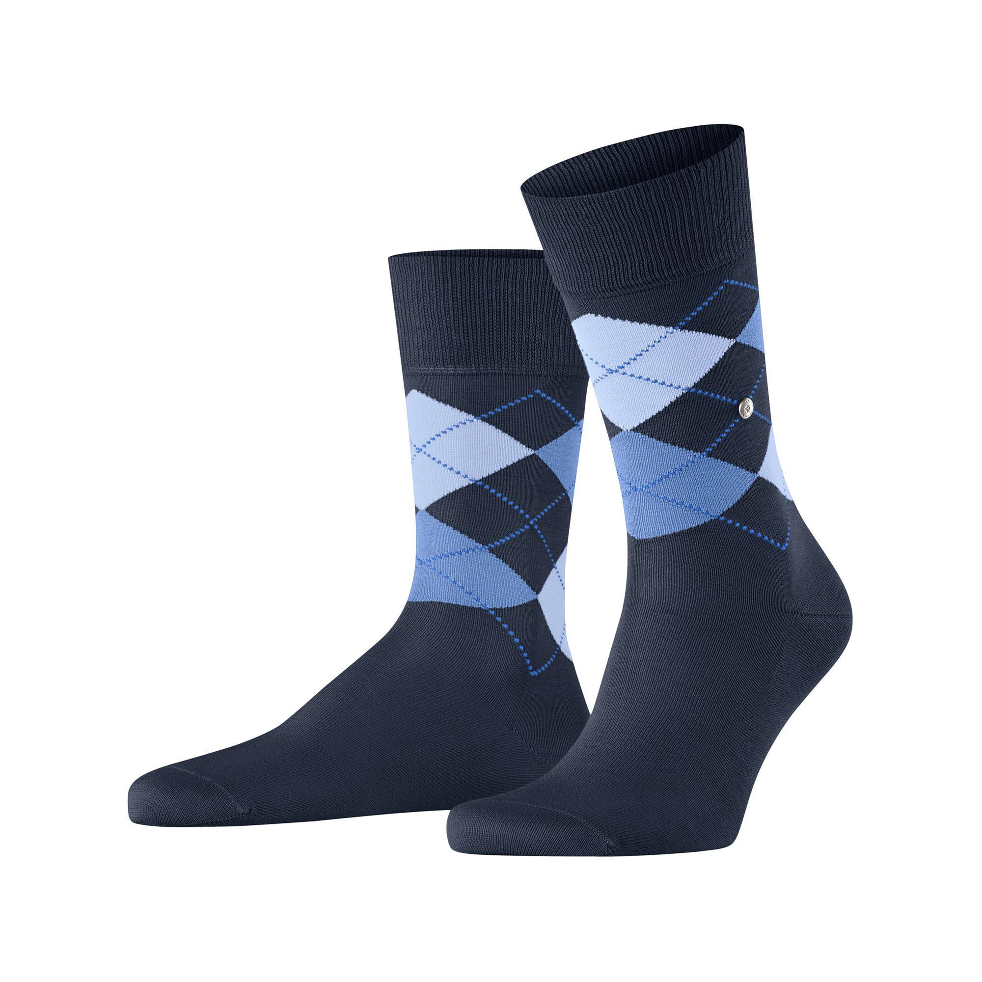 Burlington Manchester Wadenlange Argyle Socken  
