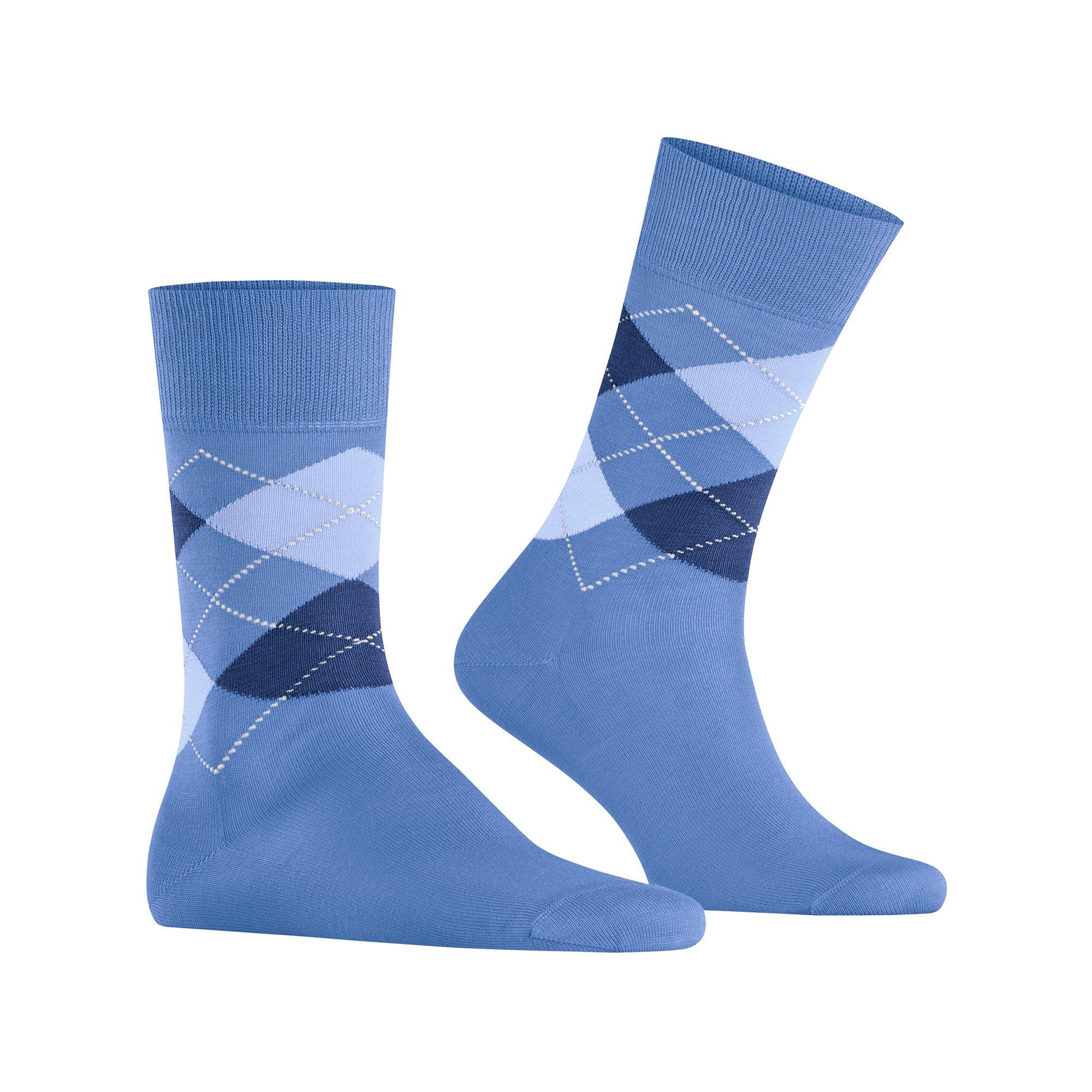 Burlington Manchester Wadenlange Argyle Socken  