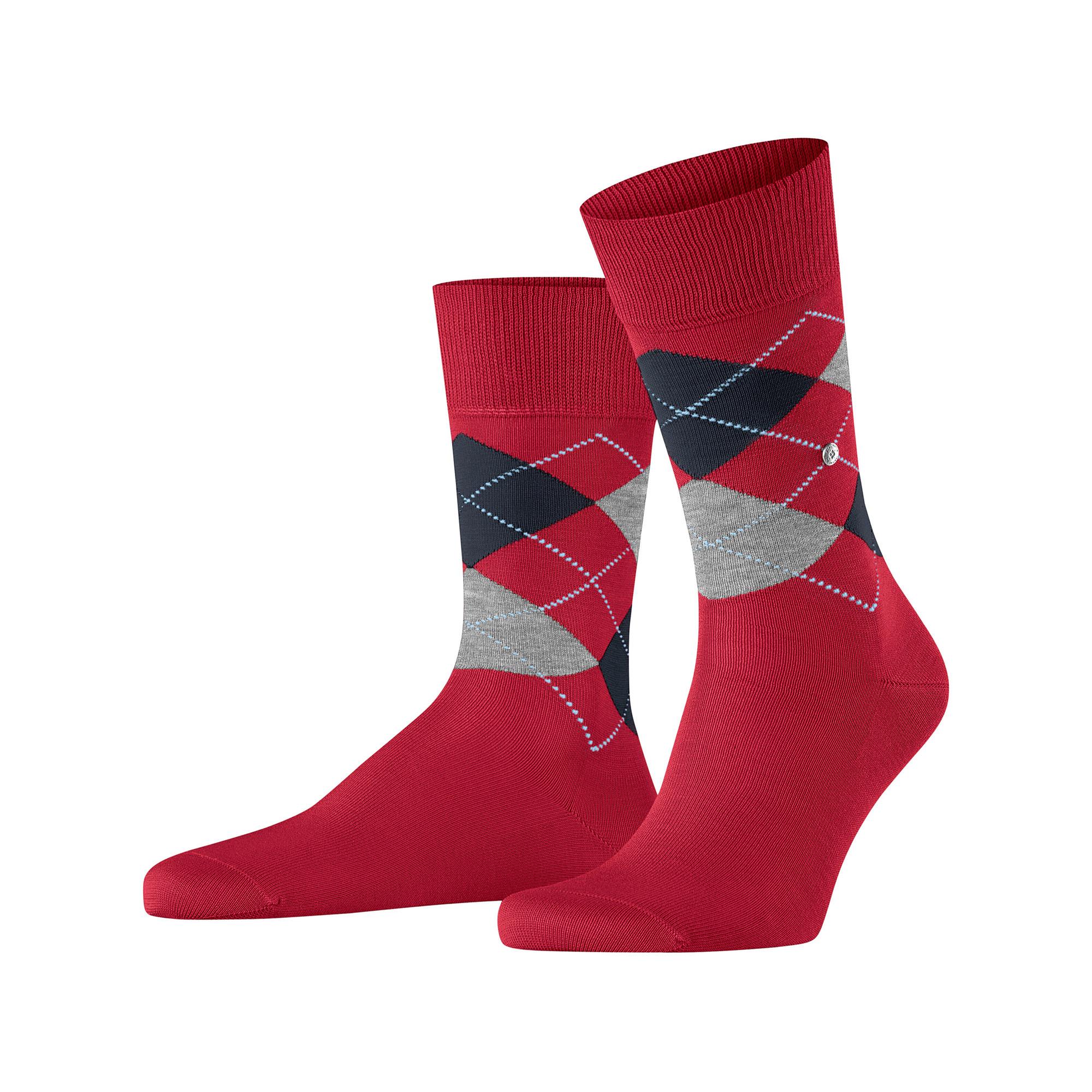 Burlington Manchester Wadenlange Argyle Socken  