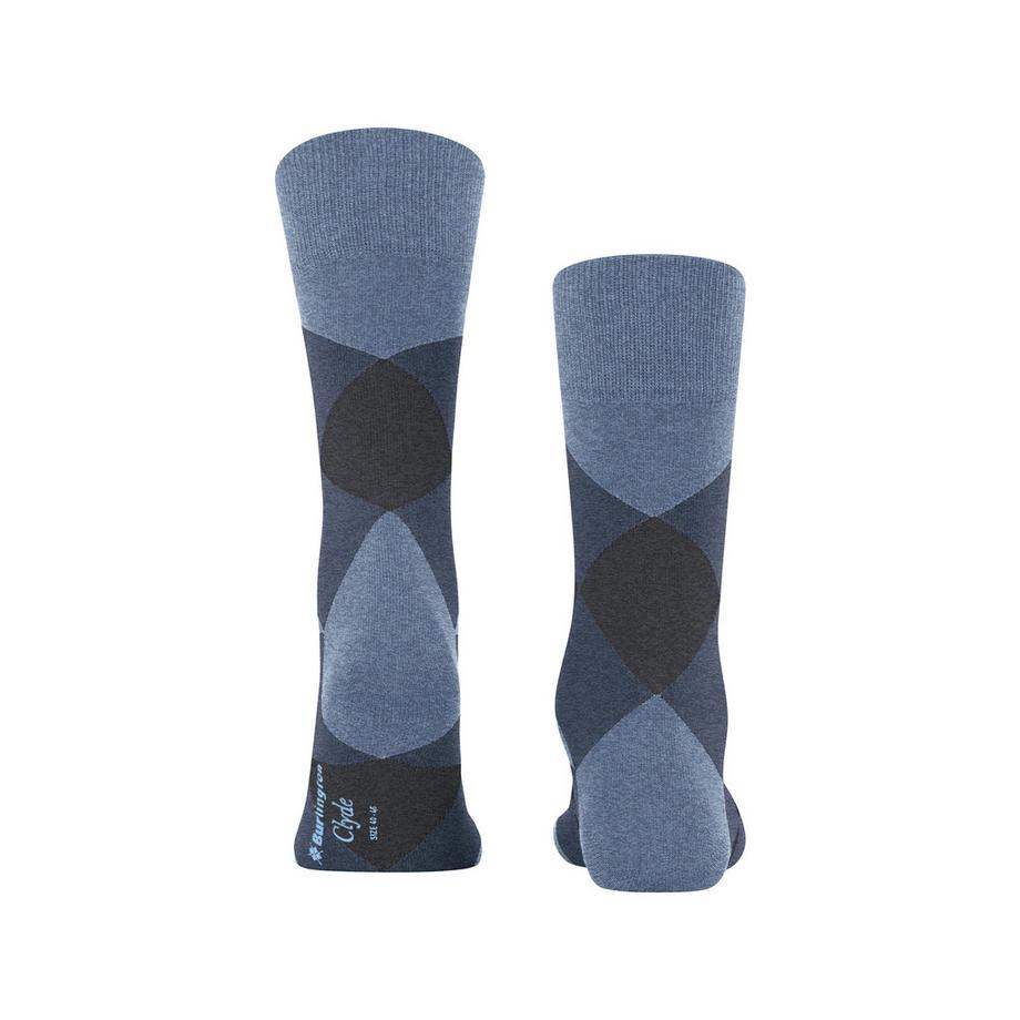 Burlington Clyde SO Wadenlange Argyle Socken  