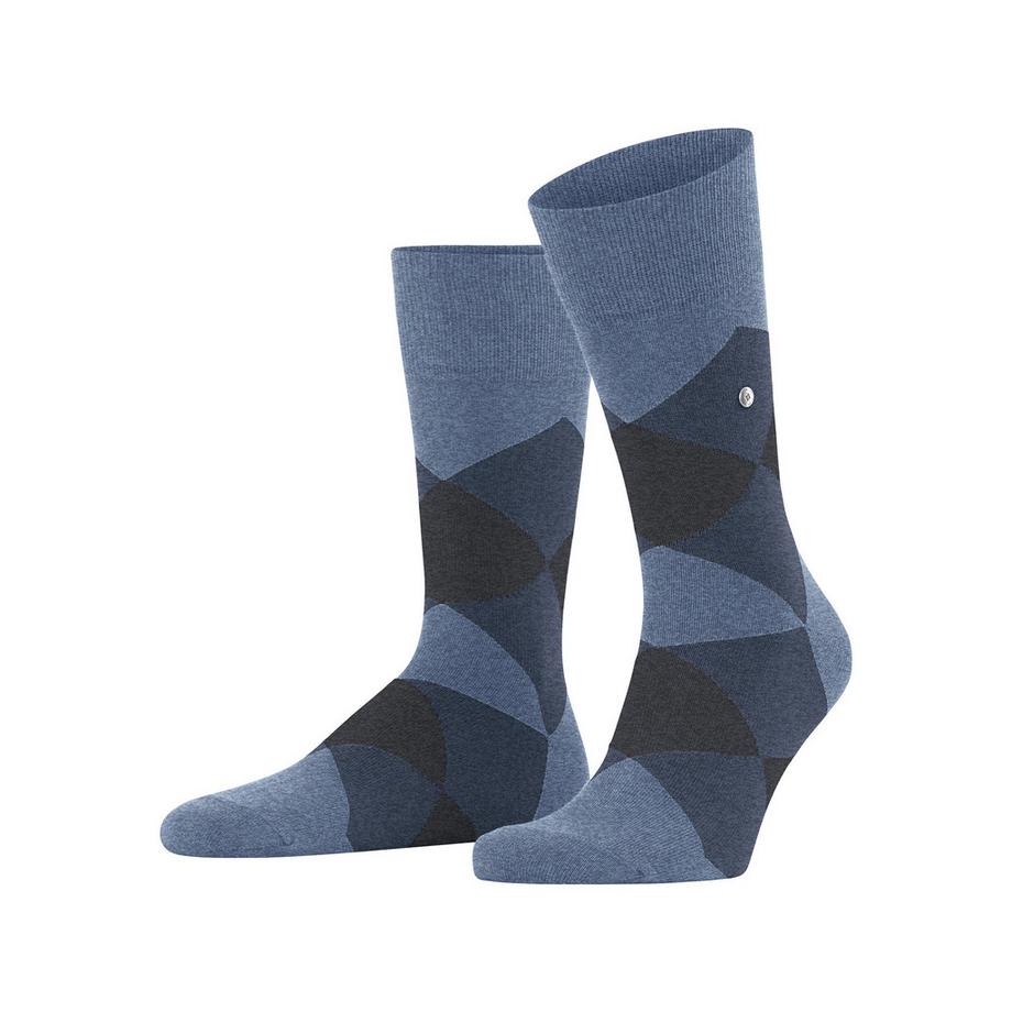 Burlington Clyde SO Wadenlange Argyle Socken  