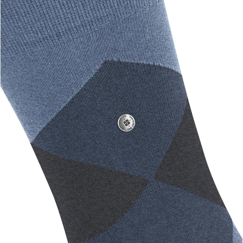 Burlington Clyde SO Wadenlange Argyle Socken  