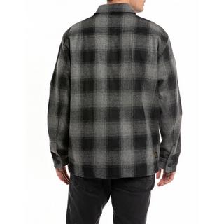 REPLAY Overshirt a Quadri  