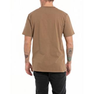 REPLAY Kurzarm Rundhals T-Shirt mit Grafikdruck  