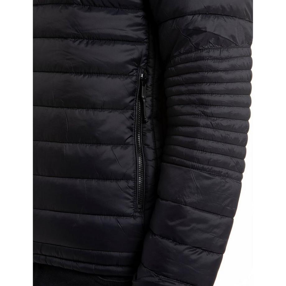 REPLAY Wattierte Bikerjacke Slim Fit  