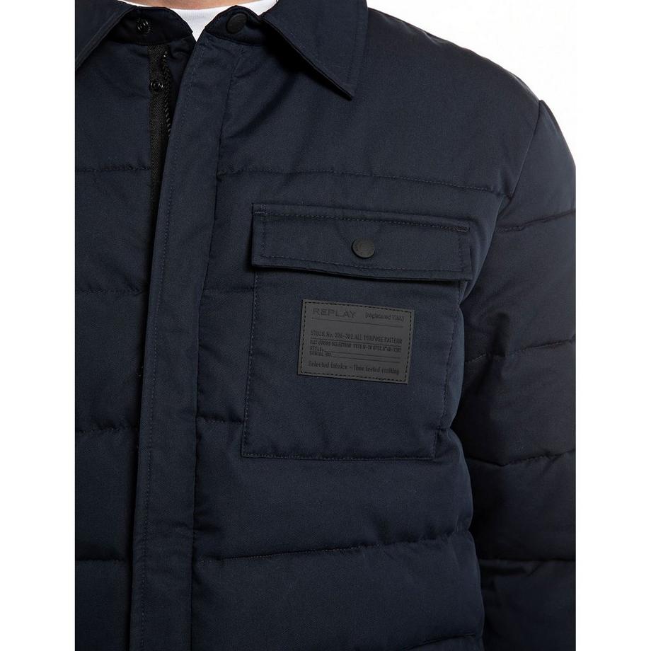 REPLAY Giacca imbottita collo Kent  