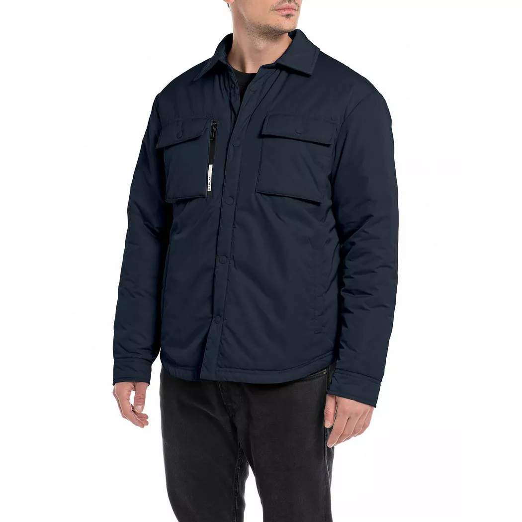 Replay - Jacke, für Herren, Blau, Größe S