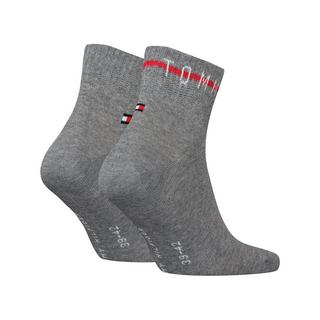 TOMMY HILFIGER TH MEN QUARTER 2P CF2Y Calzini per sneaker, 2-pack 