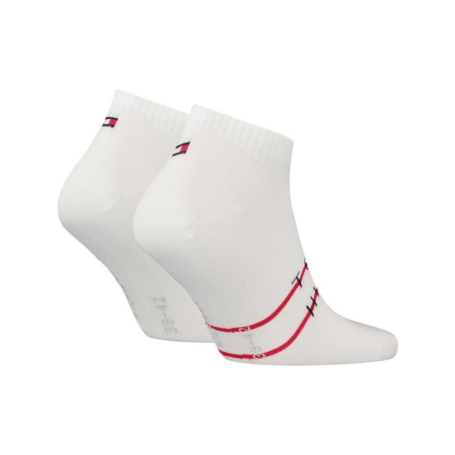 TOMMY HILFIGER TH MEN SNEAKER 2P CF2Y Calzini per sneaker, 2-pack 