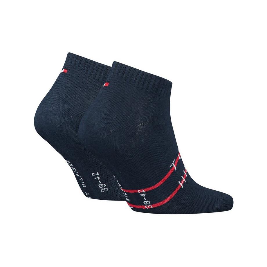 TOMMY HILFIGER TH MEN SNEAKER 2P CF2Y Calzini per sneaker, 2-pack 