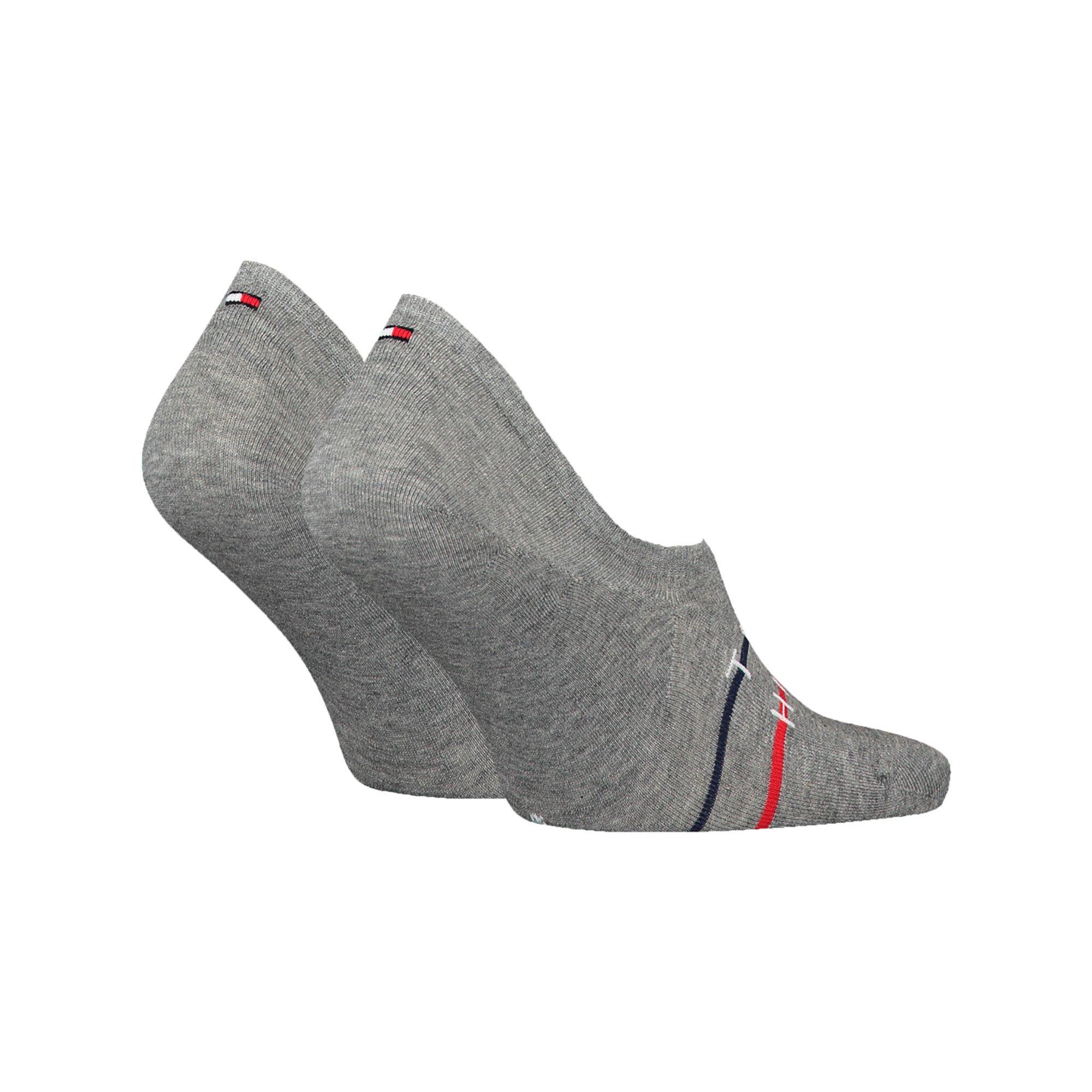 TOMMY HILFIGER TH MEN FOOTIE 2P CF2Y Duopack, Füsslinge 