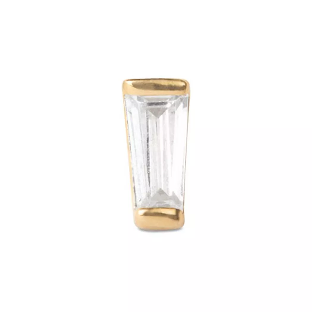 GIAHI - Piercing oreille, 6mm, Or Jaune