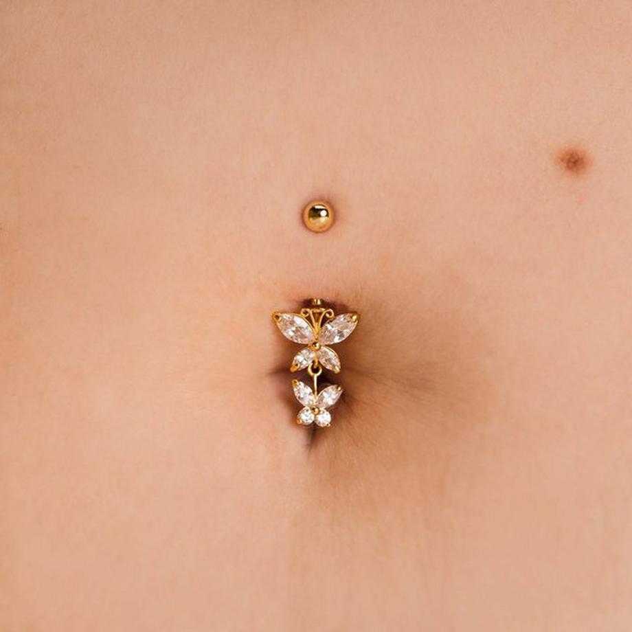 GIAHI  Bauchnabelpiercing 