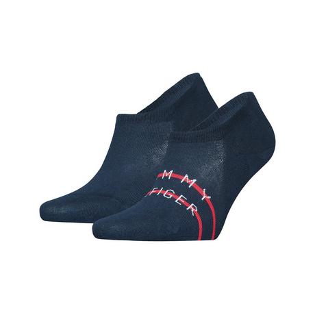 TOMMY HILFIGER TH MEN FOOTIE 2P CF2Y Salvapiedi, 2-pack 