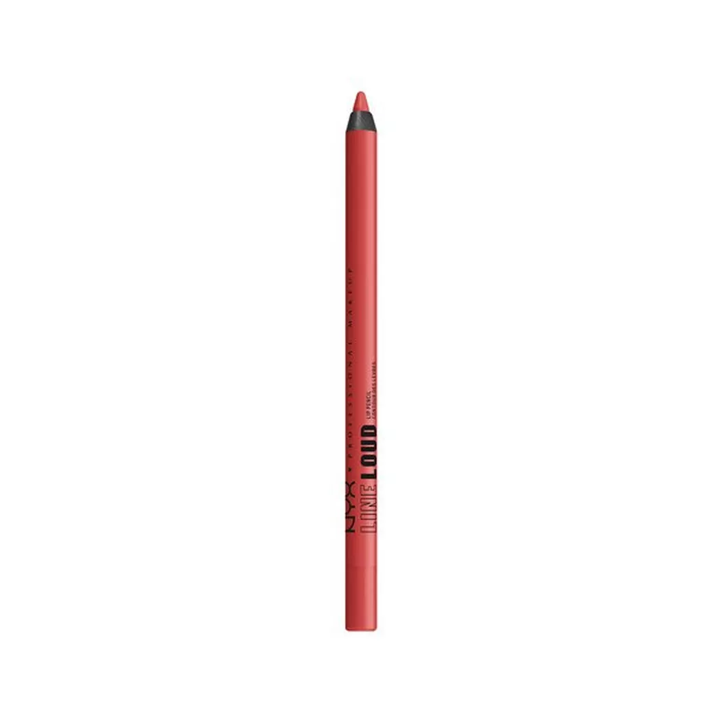NYX-PROFESSIONAL-MAKEUP - Line Loud Longwear Lip Pencil Lipliner, Line loud longwear lip shapers, 1.2 g, Rebel Red