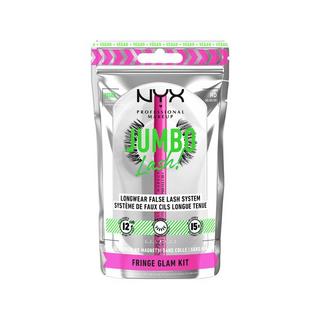 NYX-PROFESSIONAL-MAKEUP  Jumbo Lash! Kit Faux Cils Longue Tenue Fringe Glam 
