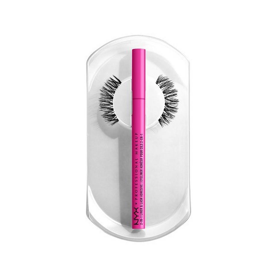 NYX-PROFESSIONAL-MAKEUP  Jumbo Lash! Fringe Glam Kit 