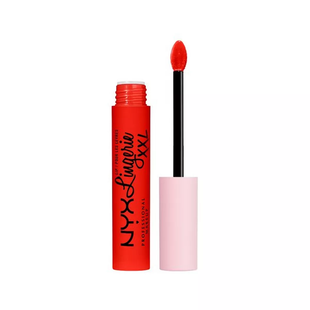 NYX-PROFESSIONAL-MAKEUP - Lip Lingerie XXL Matte Liquid Lipstick, 4 ml, On Fuego