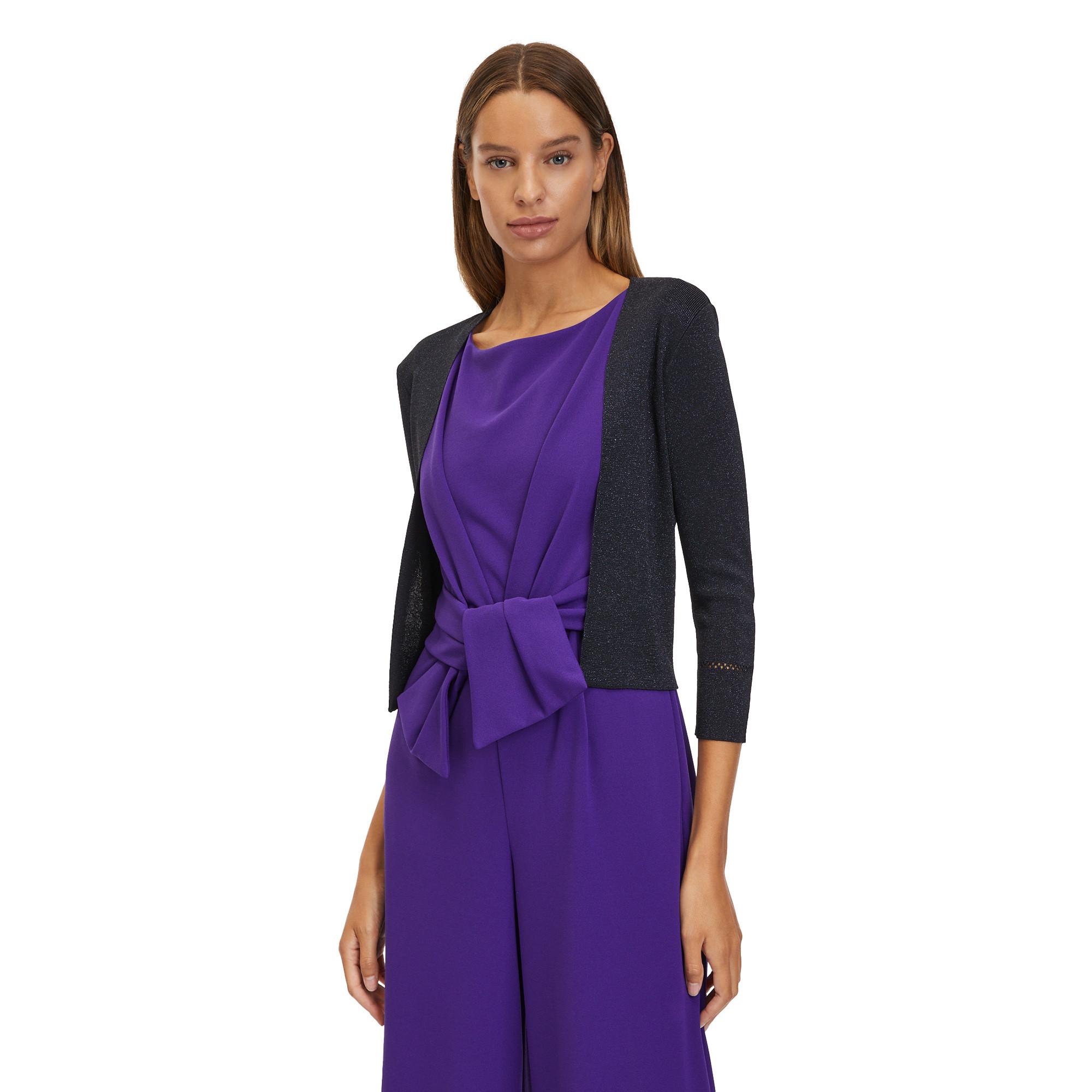 Image of Strickgilet Damen Dunkelblau XL