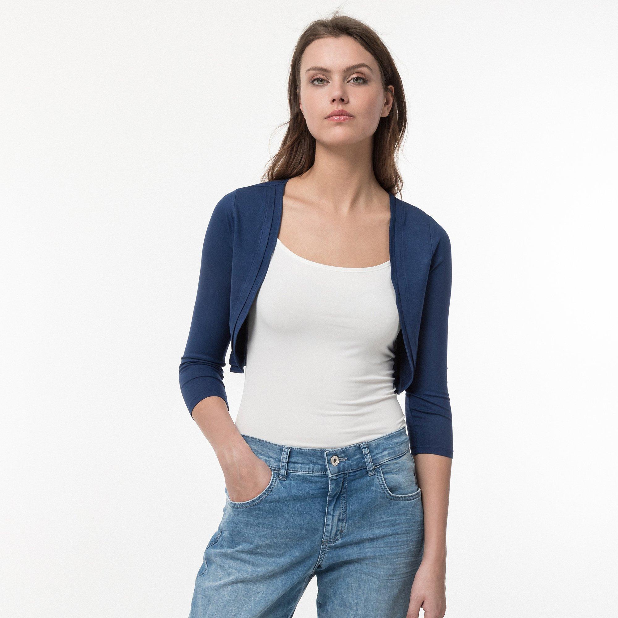 Image of Bolero, 3/4-arm Damen Blau 42