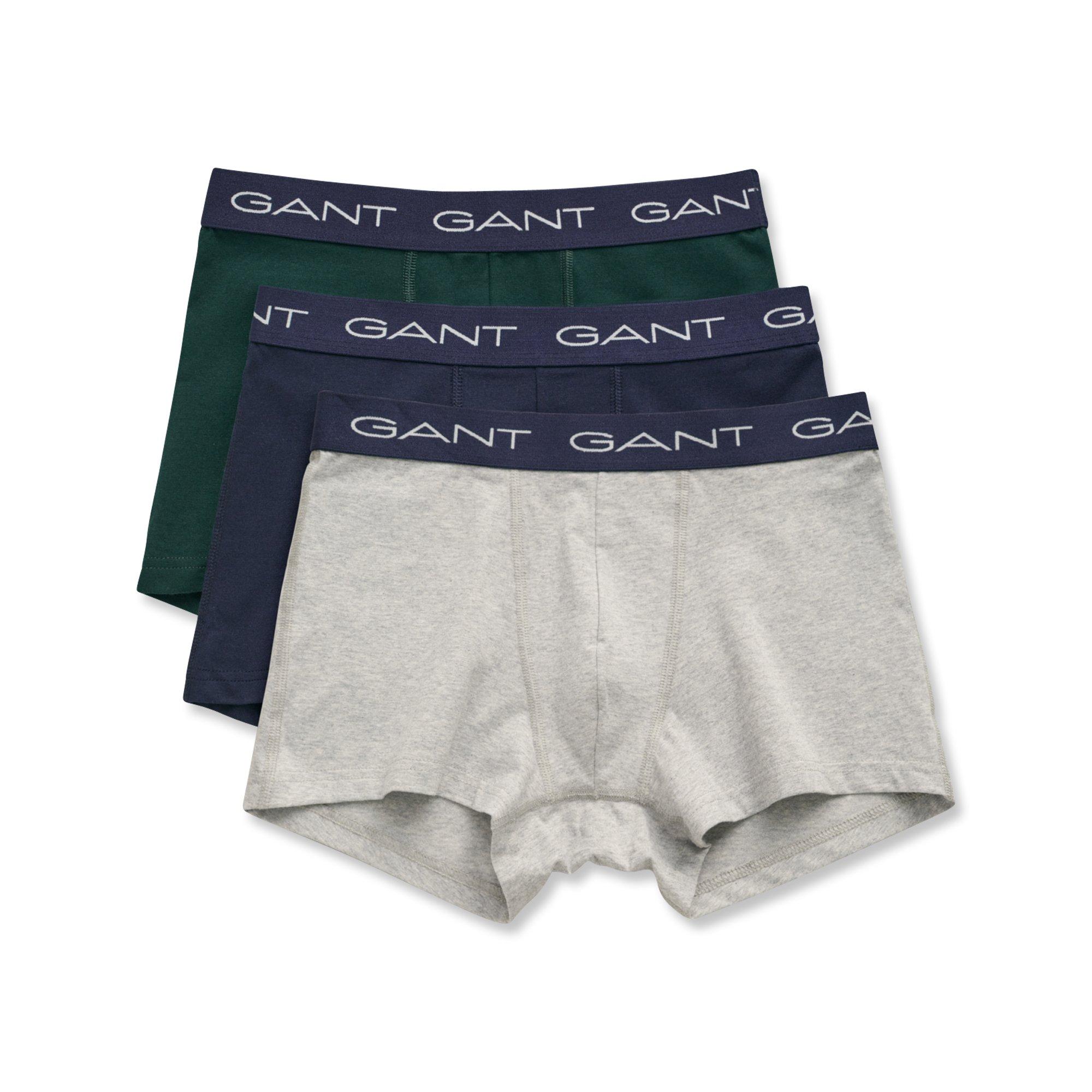 GANT Trunks 3P solid Triopack, Pantys 