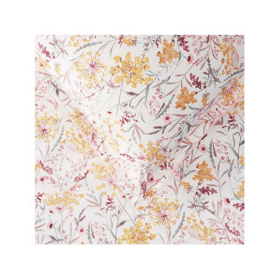 JARDIN SECRET Herbarium Motif Floral Taie d'oreiller  