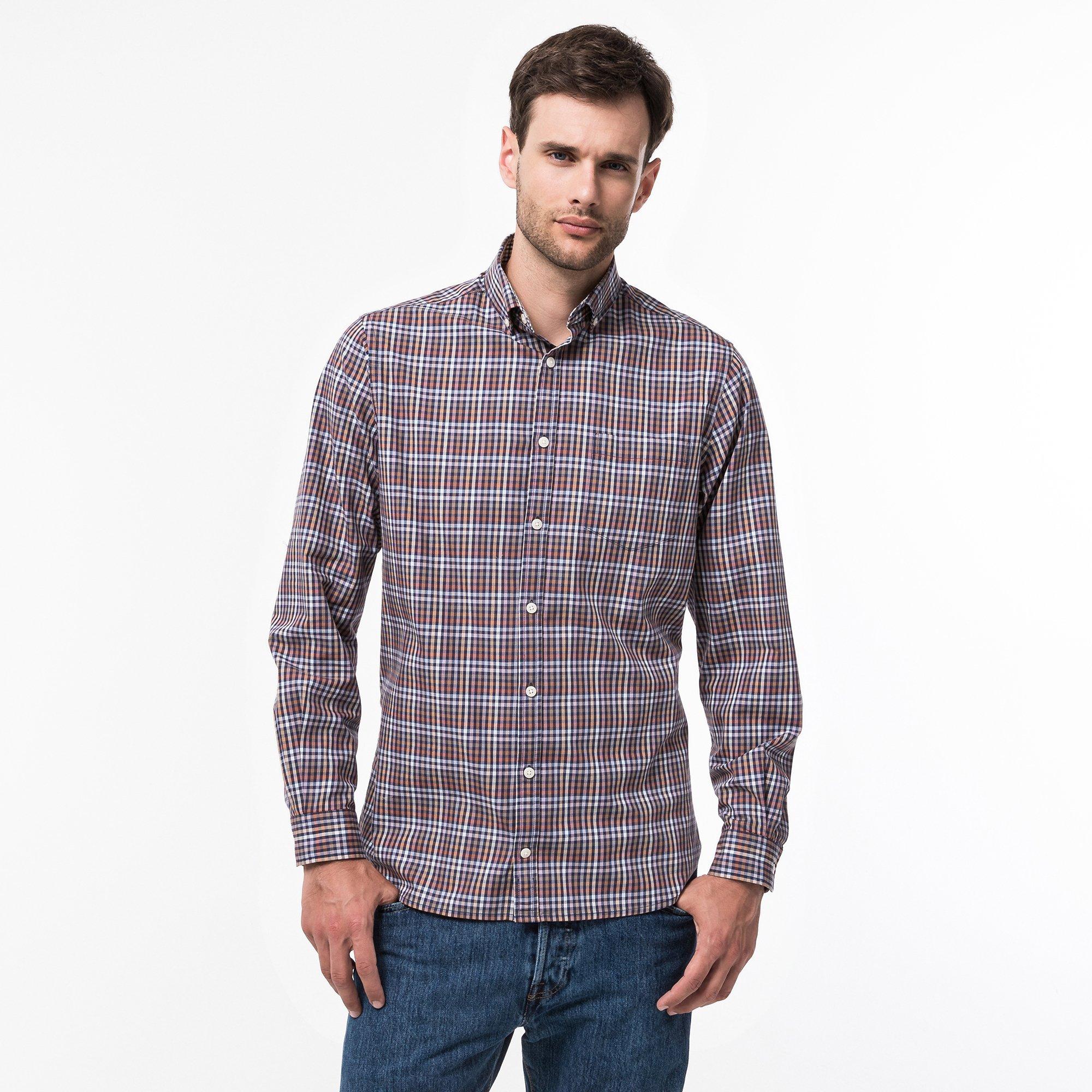 Manor Man  Camicia, classic fit, maniche lunghe 