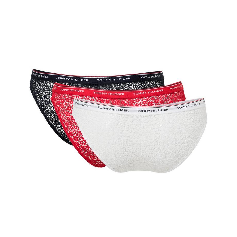 TOMMY HILFIGER Premium Essentials Spitzen-Slip mit Bund  