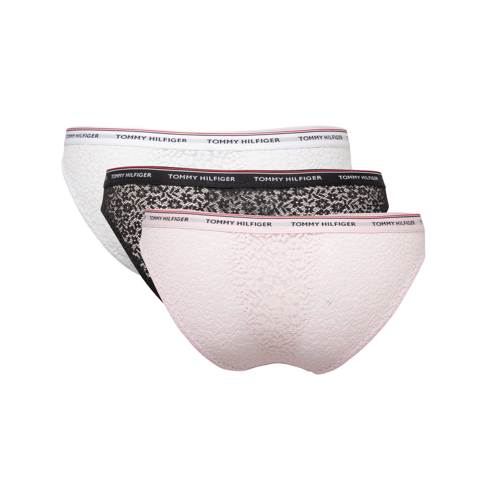 TOMMY HILFIGER Premium Essentials Slip in pizzo floreale Multipack  