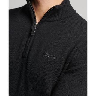 Superdry ESSENTIAL EMB KNIT HENLEY Pullover 